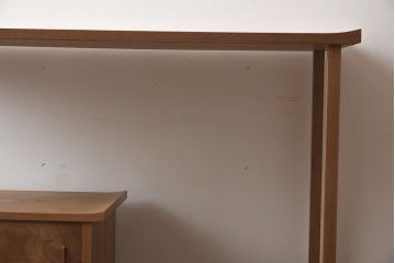 在庫未使用品　IDC大塚家具　松創　清　桑材　飾棚(飾り棚)(定価約156万円)(R-041658)