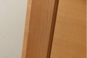 在庫未使用品　IDC大塚家具　松創　三彩　欅材　座卓008(ローテーブル)(定価約73万円)(R-041676)