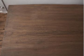 在庫未使用品　IDC大塚家具　松創　焼桐　一枚板　座卓1814(テーブル)(定価約359万円)(R-041678)