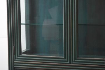 在庫未使用品　IDC大塚家具　バロッサバレンティ(VARO,S.A. VALENTI)　アルタミラ205901SP　ガラスキャビネット(飾り棚、陳列棚)(定価約72万円)(R-041681)