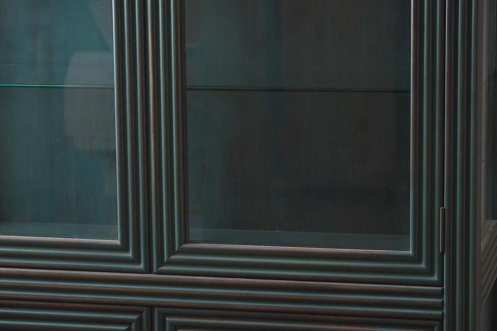 在庫未使用品　IDC大塚家具　バロッサバレンティ(VARO,S.A. VALENTI)　アルタミラ205901SP　ガラスキャビネット(飾り棚、陳列棚)(定価約72万円)(R-041681)