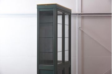 在庫未使用品　IDC大塚家具　バロッサバレンティ(VARO,S.A. VALENTI)　アルタミラ205901SP　ガラスキャビネット(飾り棚、陳列棚)(定価約72万円)(R-041681)