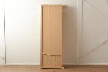 在庫未使用品　IDC大塚家具　松創　やすらぎ　桐材　4面衝立(パーテーション、工芸家具)(定価約216万円)(R-041685)
