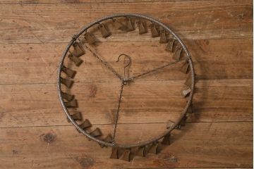 アンティーク雑貨　昭和中期　古びた風合いが魅力のピンチハンガー(ディスプレイ雑貨、生活雑貨)(R-041694)