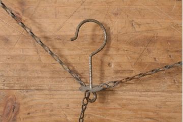 アンティーク雑貨　昭和中期　古びた風合いが魅力のピンチハンガー(ディスプレイ雑貨、生活雑貨)(R-041694)