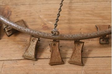 アンティーク雑貨　昭和中期　古びた風合いが魅力のピンチハンガー(ディスプレイ雑貨、生活雑貨)(R-041694)