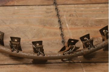 アンティーク雑貨　昭和中期　古びた風合いが魅力のピンチハンガー(ディスプレイ雑貨、生活雑貨)(R-041694)