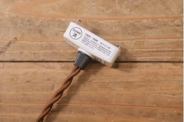 アンティーク照明　オールドノリタケ・則武(日陶)　小菊　落ち着いた色味の小花が目を引く電笠(天井照明、シェード)(R-041708)