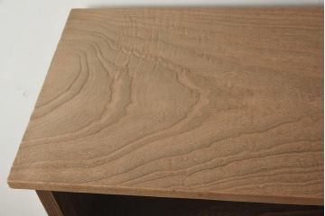 在庫未使用品　IDC大塚家具　松創　焼桐　器局(茶道具、戸棚、キャビネット)(定価約147万円)(R-041713)