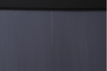 アンティーク建具　明治期　ペイント　ツバメの透かし入り板戸2枚セット(帯戸、引き戸)(R-041715)