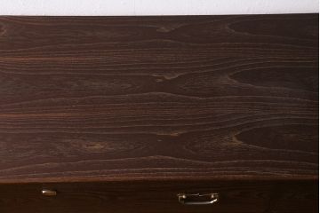 中古　国産　三方桑材貼り・中桐材　品のある佇まいが魅力の上質な重ねタンス(チェスト、和箪笥、桐箪笥、桐たんす)(R-041733)