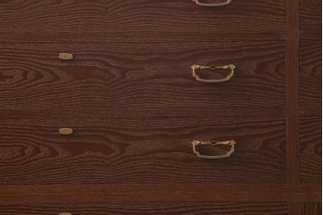 中古　国産　三方桑材貼り・中桐材　品のある佇まいが魅力の上質な重ねタンス(チェスト、和箪笥、桐箪笥、桐たんす)(R-041733)