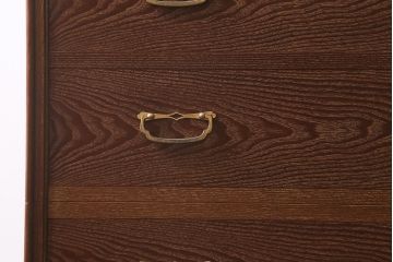 中古　国産　三方桑材貼り・中桐材　品のある佇まいが魅力の上質な重ねタンス(チェスト、和箪笥、桐箪笥、桐たんす)(R-041733)