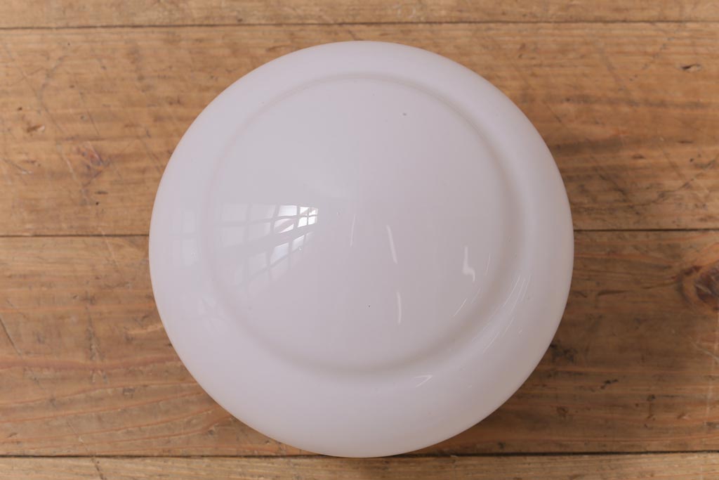 アンティーク照明　昭和レトロ　なめらかなフォルムが上品な雰囲気を醸し出す天井照明(吊り下げ照明、ペンダントライト)(R-041737)