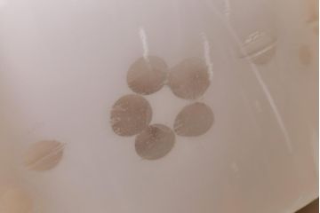 アンティーク照明　昭和レトロ　花の模様が和の雰囲気にぴったりな天井照明(吊り下げ照明、ペンダントライト)(R-041738)