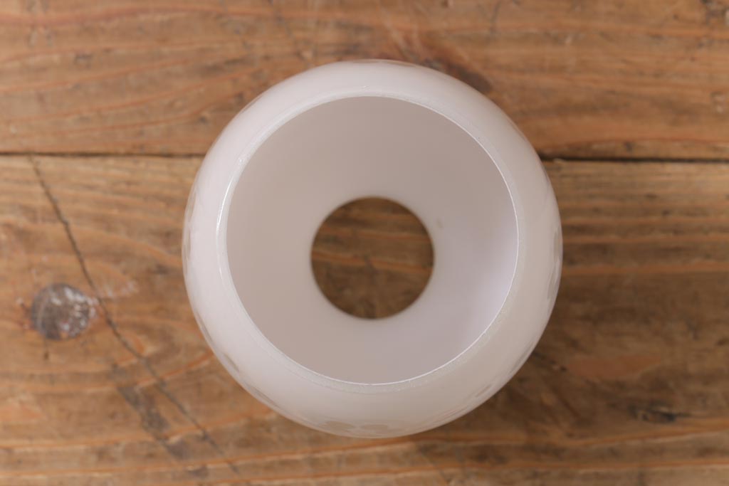 アンティーク照明　昭和レトロ　花の模様が和の雰囲気にぴったりな天井照明(吊り下げ照明、ペンダントライト)(R-041738)