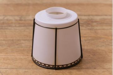 アンティーク照明　昭和初期　和の雰囲気漂うウォールランプ(壁掛け照明、ブラケットライト)(R-041742)