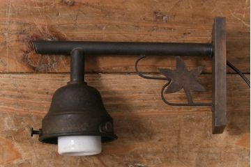 アンティーク照明　昭和初期　和の雰囲気漂うウォールランプ(壁掛け照明、ブラケットライト)(R-041742)