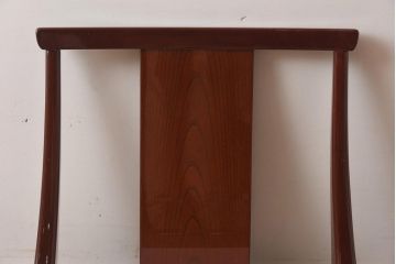 在庫未使用品　IDC大塚家具　松創　室礼　三彩　木地呂風　座椅子012(座イス)(定価約22万円)(R-041744)