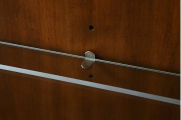 中古　DREXEL HERITAGE(ドレクセルヘリテイジ)　TRYON MANOR(トライオンメナー)　格調高い佇まいが魅力の飾り棚(キャビネット、食器棚、収納棚)(定価約98万円)(R-041755)