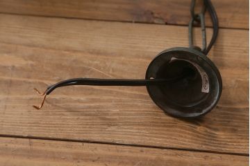 アンティーク照明　和製アンティーク　籠目模様がアクセントになった六角形の吊り下げ照明(天井照明)(R-041758)