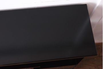 在庫未使用品　IDC大塚家具　モリシゲ(MORISHIGE/森繁)　有明35　彫漆　山と木立　　旭幸延A　和棚(定価約69万円)(R-041766)