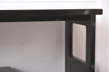 在庫未使用品　IDC大塚家具　モリシゲ(MORISHIGE/森繁)　有明35　彫漆　山と木立　　旭幸延A　和棚(定価約69万円)(R-041766)