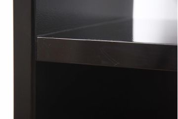 在庫未使用品　IDC大塚家具　モリシゲ(MORISHIGE/森繁)　有明35　彫漆　山と木立　　旭幸延A　和棚(定価約69万円)(R-041766)