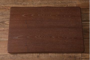 在庫未使用品　IDC大塚家具　松創(MATSUSO)　元禄　桑材製の衣装盆(定価約9万円)(R-041809)