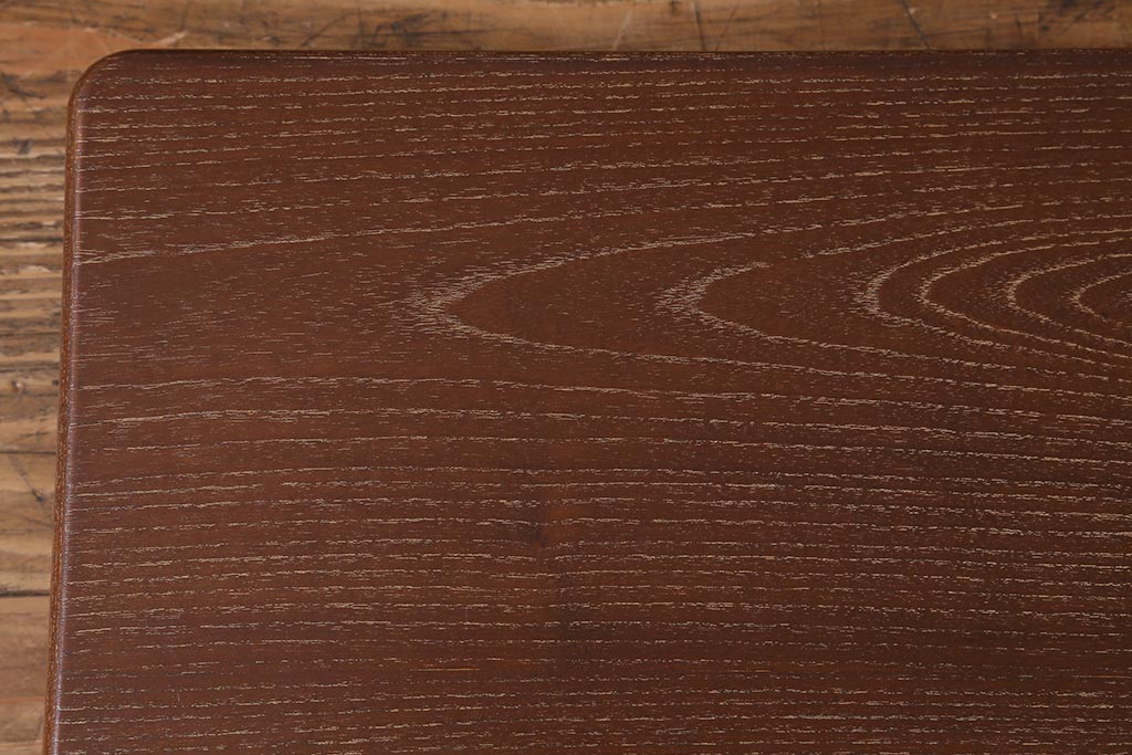 在庫未使用品　IDC大塚家具　松創(MATSUSO)　元禄　桑材製の衣装盆(定価約9万円)(R-041809)