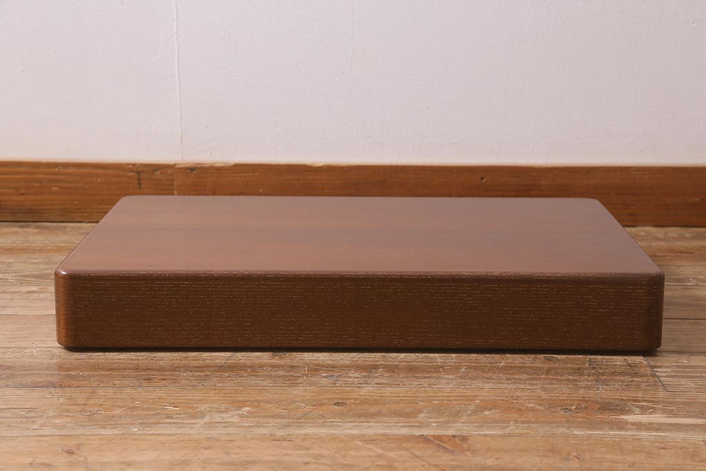 在庫未使用品　IDC大塚家具　松創(MATSUSO)　元禄　桑材製の衣装盆(定価約9万円)(R-041809)