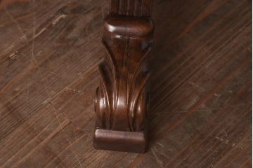 在庫未使用品　IDC大塚家具　バロッサバレンティ(VARO,S.A. VALENTI)　レイアルトゥロ　1294/00S　マホガニー材　テーブル(オーバル型テーブル、ダイニングテーブル)(定価約155万円)(R-041821)