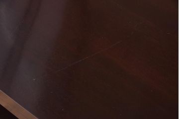 展示品　IDC大塚家具　Baker(ベーカー社)　3409　マホガニー材　気品のあるシンプルなサイドテーブル(センターテーブル、コンソールテーブル、作業台、カウンターテーブル、サイドデスク)(定価約63万円)(R-041822)