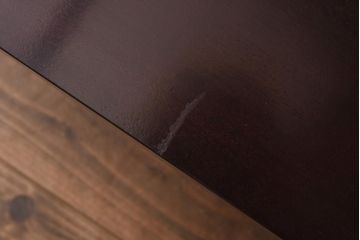 展示品　IDC大塚家具　Baker(ベーカー社)　3409　マホガニー材　気品のあるシンプルなサイドテーブル(センターテーブル、コンソールテーブル、作業台、カウンターテーブル、サイドデスク)(定価約63万円)(R-041822)