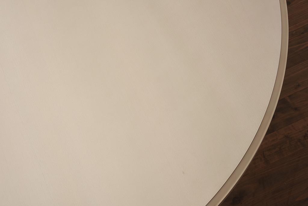 在庫未使用品　IDC大塚家具　Baker(ベイカー社)　KARA MANN(カラマン)　Milling Road(ミリング・ロード)　MR7037　ソリッドダイニングテーブル(ラウンドテーブル、丸テーブル)(定価約90万円)(R-041825)