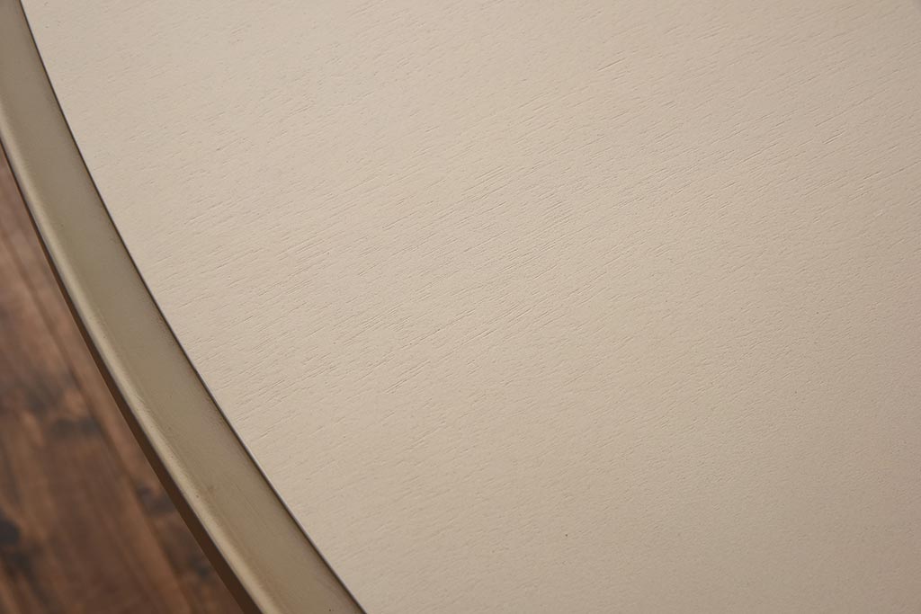 在庫未使用品　IDC大塚家具　Baker(ベイカー社)　KARA MANN(カラマン)　Milling Road(ミリング・ロード)　MR7037　ソリッドダイニングテーブル(ラウンドテーブル、丸テーブル)(定価約90万円)(R-041825)