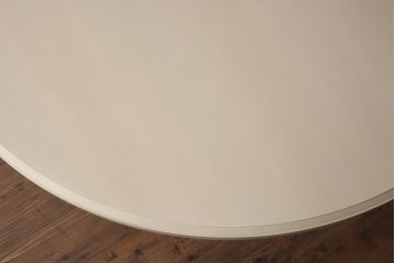 在庫未使用品　IDC大塚家具　Baker(ベーカー社)　KARA MANN(カラマン)　Milling Road(ミリング・ロード)　MR7037　ソリッドダイニングテーブル(ラウンドテーブル、丸テーブル)(定価約90万円)(R-041825)