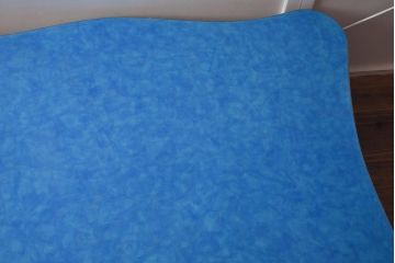 展示品　IDC大塚家具　コロンボスティーレ(colombostile)　激レア　0420 TVC-S BL　ブルーの天板が目を引くセンターテーブル(定価約53万円)(R-041826)