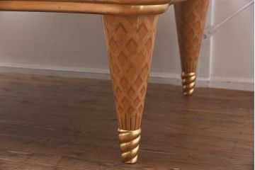 展示品　IDC大塚家具　コロンボスティーレ(colombostile)　激レア　0420 TVC-S BL　ブルーの天板が目を引くセンターテーブル(定価約53万円)(R-041826)