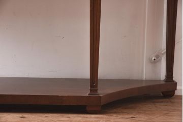 展示品　IDC大塚家具　Baker(ベイカー社)　B8000-21-122　天板大理石　サーバー(コンソールテーブル)(定価約148万円)(R-041833)