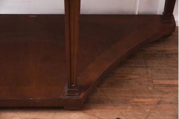 展示品　IDC大塚家具　Baker(ベイカー社)　B8000-21-122　天板大理石　サーバー(コンソールテーブル)(定価約148万円)(R-041833)