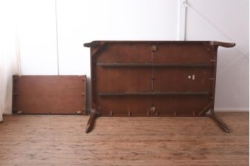 在庫未使用品　IDC大塚家具　ヘンレドン(HENREDON)　BARBARA BARRY　B8003-20-121　テーブル伸長式　エクステンションテーブル(ダイニングテーブル)(定価約95万円)(R-041834)