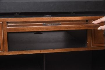 在庫未使用品　IDC大塚家具　ベヴァン・ファンネル(Bevan Funnell)　AV965　マホガニー材　テレビ台(TV台、キャビネット)(定価約56万円)(R-041843)