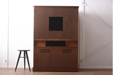 在庫未使用品　IDC大塚家具　ベヴァン・ファンネル(Bevan Funnell)　AV965　マホガニー材　テレビ台(TV台、キャビネット)(定価約56万円)(R-041843)