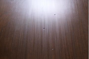 ヴィンテージ家具　海外輸入家具　バーチ材　猫足が優雅な印象を与えるダイニングテーブル(エクステンションテーブル、ビンテージ)(R-041845)