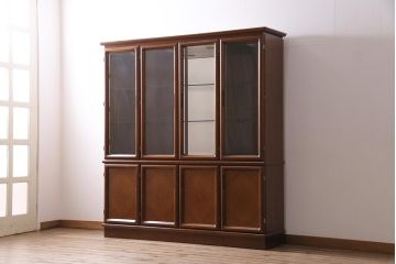 在庫未使用品　IDC大塚家具　モリシゲ(MORISHIGE/森繁)　マークス60　チーク　キャビネット(定価約105万円)(R-041847)
