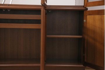 在庫未使用品　IDC大塚家具　モリシゲ(MORISHIGE/森繁)　マークス60　チーク　キャビネット(定価約105万円)(R-041847)