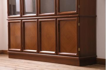 在庫未使用品　IDC大塚家具　モリシゲ(MORISHIGE/森繁)　マークス60　チーク　キャビネット(定価約105万円)(R-041847)