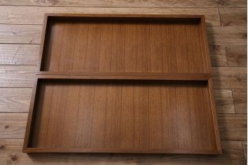 在庫未使用品　IDC大塚家具　モリシゲ(MORISHIGE/森繁)　マークス60　チーク　キャビネット(定価約105万円)(R-041847)