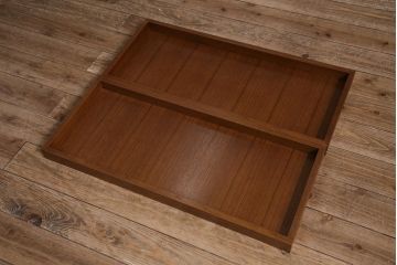在庫未使用品　IDC大塚家具　モリシゲ(MORISHIGE/森繁)　マークス60　チーク　キャビネット(定価約105万円)(R-041847)